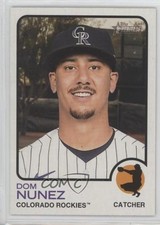2022 Topps Heritage High Number SP Dom Nunez #468 0uf1