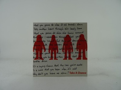 THE MAGIC NUMBERS TAKE A CHANCE (A5) 1 Track Promo CD Single including Card Slee