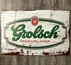 Grolsch Premium Lager Beer 8 x 12 Vintage Novelty Metal Sign New!