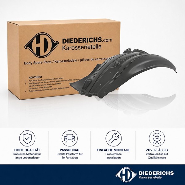 Verkleidung Radhaus Vorne Rechts Diederichs 4406108 FÜR Renault-image