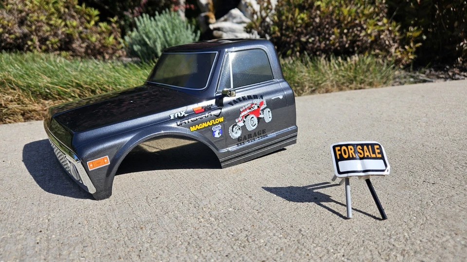 NEW! Custom Vaterra Ascender 1972 Chevrolet K10 Pickup Cab Set VTR230056 - READ! - Image 2 of 4