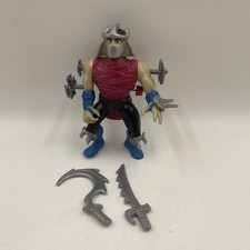 TMNT Wacky Action Slice N Dice Shredder Action Figure Near Complete. Vtg 1989!!!