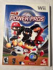 MLB Power Pros (Nintendo Wii, 2007) - CIB TESTED - Excellent Condition