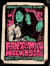 Fantomas Melvins Concert Poster Jermaine London Mike Patton Mr. Bungle #1/60 FNM