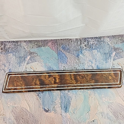 1981 Lincoln Town Car Signature Series RH Rear Wood Grain Finish Door Panel Trim