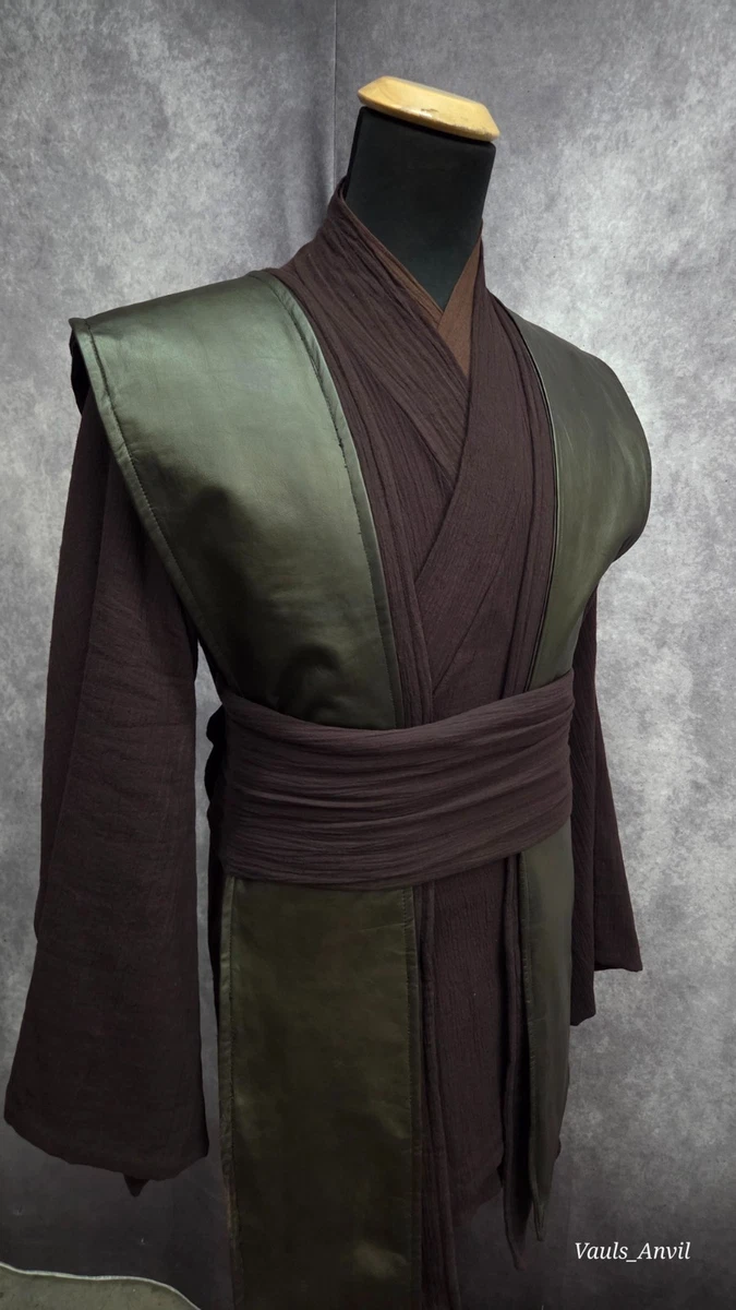 kinstell Volwassen tuniekkostuum heren zwarte mantel met capuchon tuniek uniform volledige set Halloween cosplay kostuum