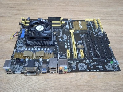 Mainboard asus A88X-Plus , AMD A10-6700 3,7Ghz + KÜHLER - Bild 1 von 4
