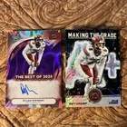 2025 Bowman Best University Football Purple Lava Refractor Dylan Stewart #BOA-DS