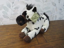 Dan Dee Soft Expressions White Spotted Horse Plush SEE DESC
