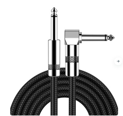 New Bee - Standard Instrument Cable - Model: JT3M - 10 FT/ Guitar / Audio Cable