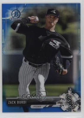 2017 Bowman Chrome Prospects Blue Refractor 32/150 Zack Burdi #BCP245 0q3