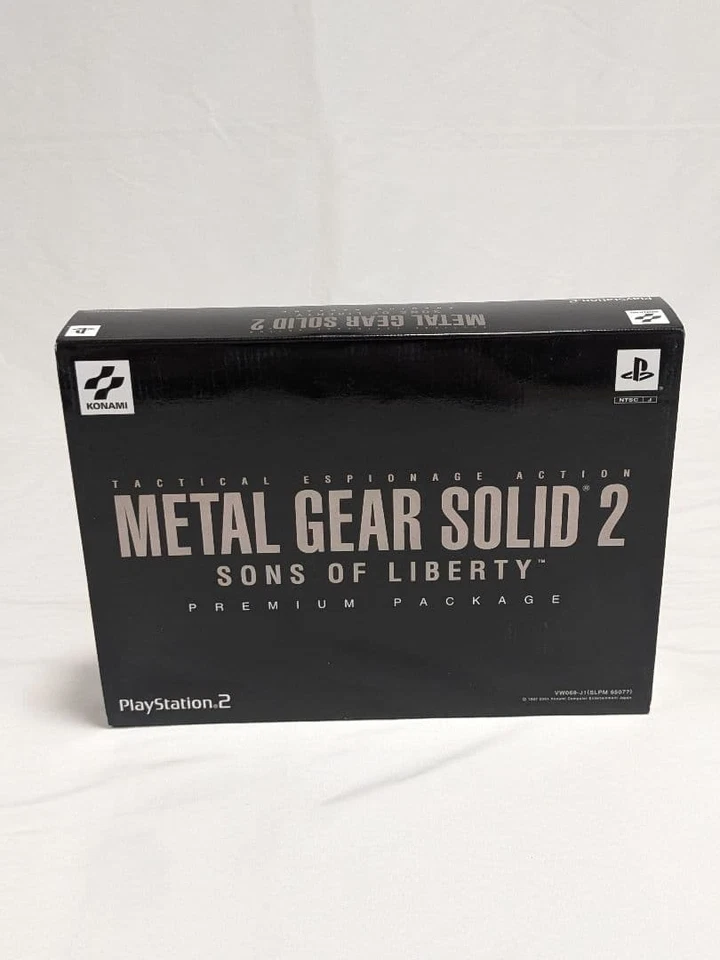 KONAMI METAL GEAR SOLID 2 Sons of Liberty Premium Package Playstation 2 JP W/Box - Image 2 of 4