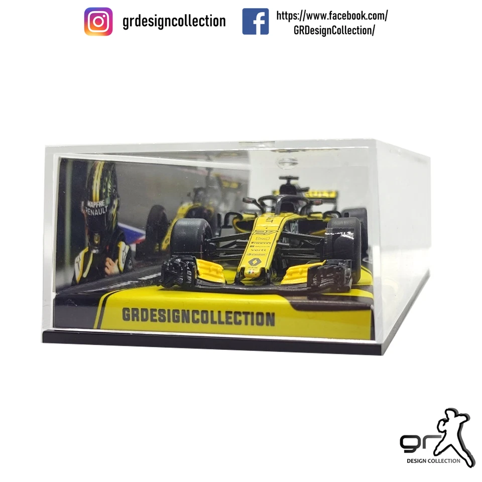 Nico Hulkenberg - Renault R.S. 18 - F1 GP 2018 / Altaya - IXO / 1:43 - Immagine 4 di 4
