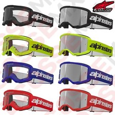 NEW ALPINESTAR VISION 3 MOTOCROSS ENDURO GOGGLES TINT CLEAR LENS DHMB NEW 2026