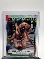 GEORGES ST-PIERRE 2024 Topps Knockout UFC Green Emerald CRAFTMASTERS /5