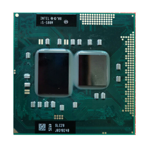INTEL CORE i5-580M 2.66 GHZ 3M/2.5 GT/s Socket G1 CPU Processor - Picture 2 of 4