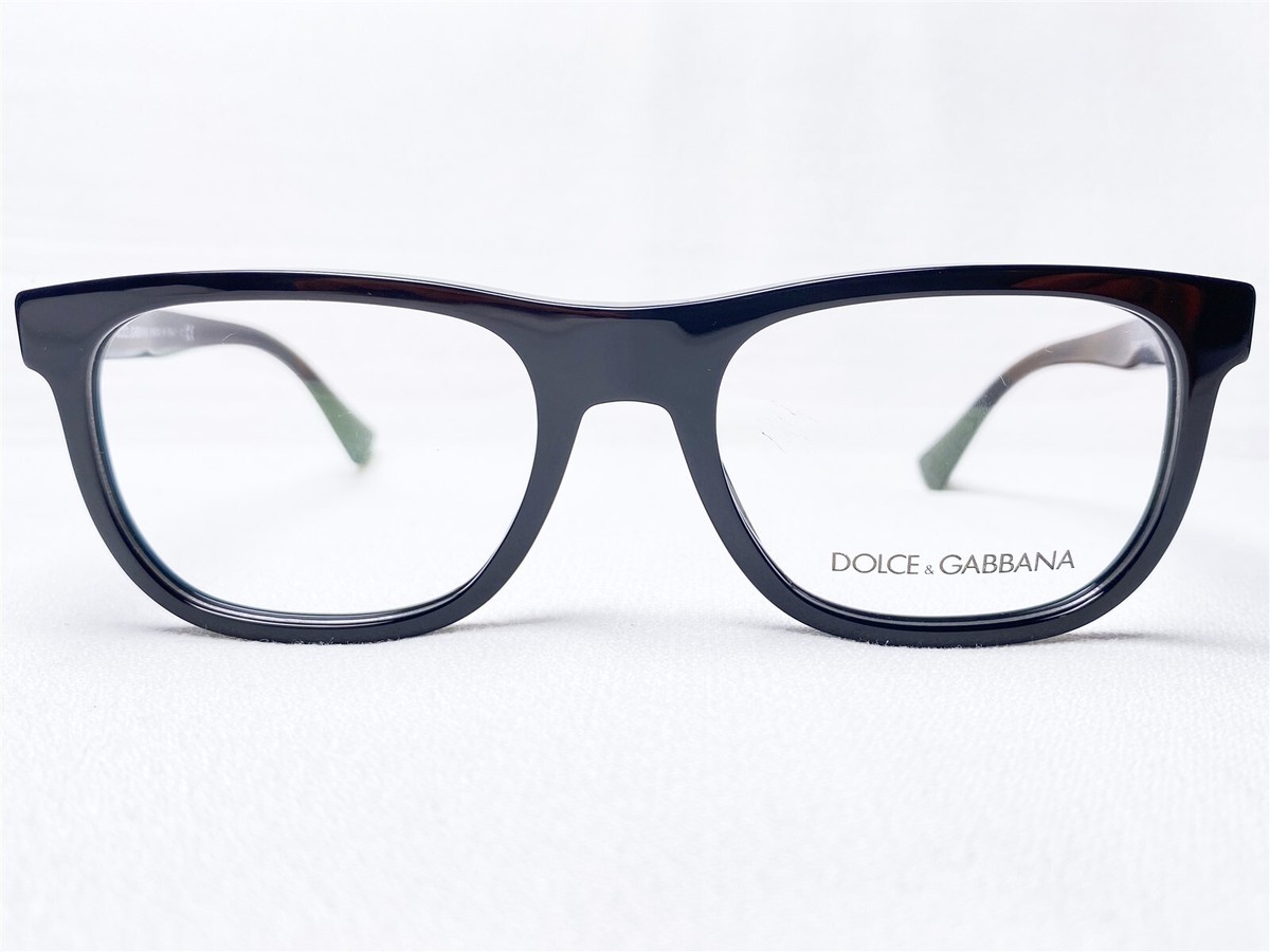 NEW Dolce & Gabbana DG3257 501 Mens Black Square Eyeglasses  display picture 2