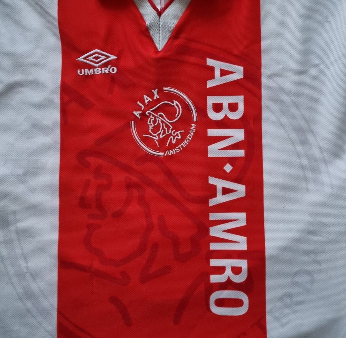 Ajax 1994 - 1995 Home football Umbro shirt size Medium (M Ajax 1994 - 1995 Home football Umbro shirt size Medium (M