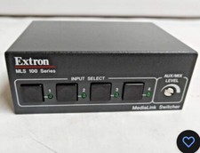 Extron MLS100A MLS 100 A Series 4-Input Media link Switcher ,