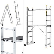 ALUMINUM 2X7 LADDER SCAFFOLDING-PRO