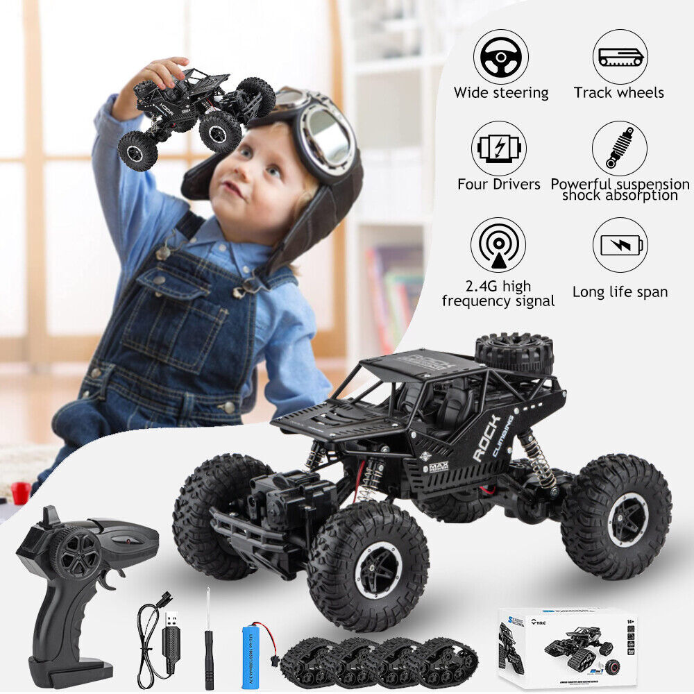 4WD RC Car 2.4G 1/14 Monster Buggy Off-Road Remote Control Car
