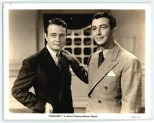 Lew Ayres & Robert Taylor in "Remember?" 1939 MGM 8x10 Movie Still Promo Photo  