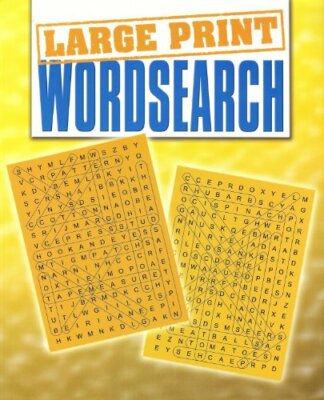 Large Print Wordsearch (Large Print Puzzles Series) By Various E