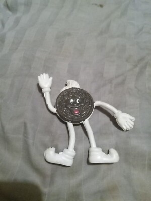 NABISCO OREO COOKIE BENDABLE & POSABLE 4.5 ACTION FIGURE VNTG TOY