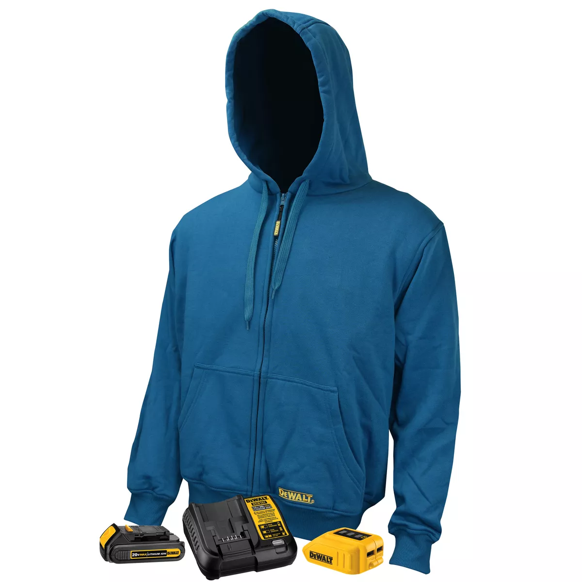 Dewalt heated jacket with hood hotsell