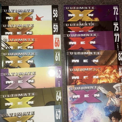 ULTIMATE X-MEN 40,45-47,49-51,54,57-62,64,67,68,71,72,75,77,82,83,86,88,A1A2 Lot - Picture 4 of 23
