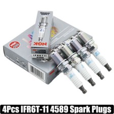 Set of 4 NGK 4589 IFR6T11 Laser Iridium Spark Plug For Camry 4Runner Highlander