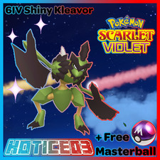   Shiny Kleavor 6IV  Pokemon Scarlet  Violet   Fast  