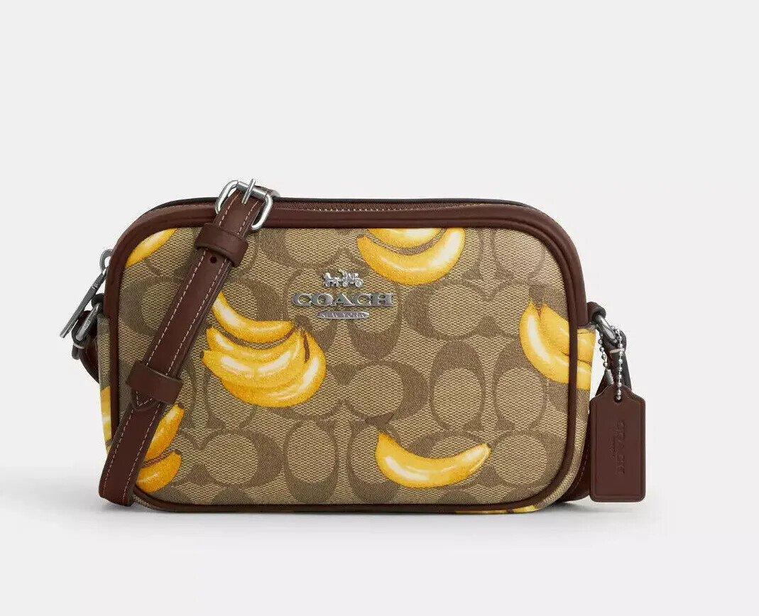 Coach Mini Jamie Camera cherry/blueberry/banana Crossbody