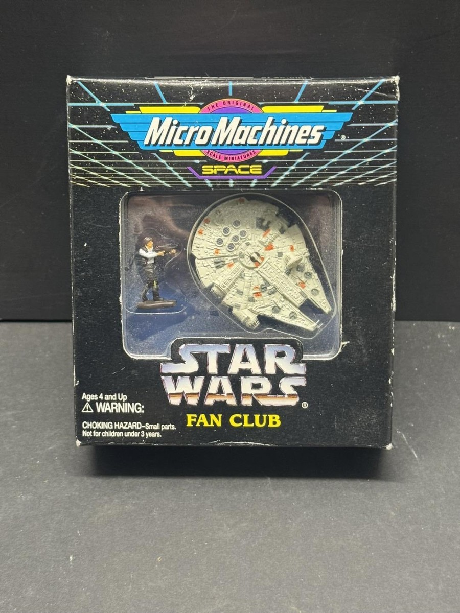 Star Wars Micro Machines Space Fan Club Millennium Falcon w
