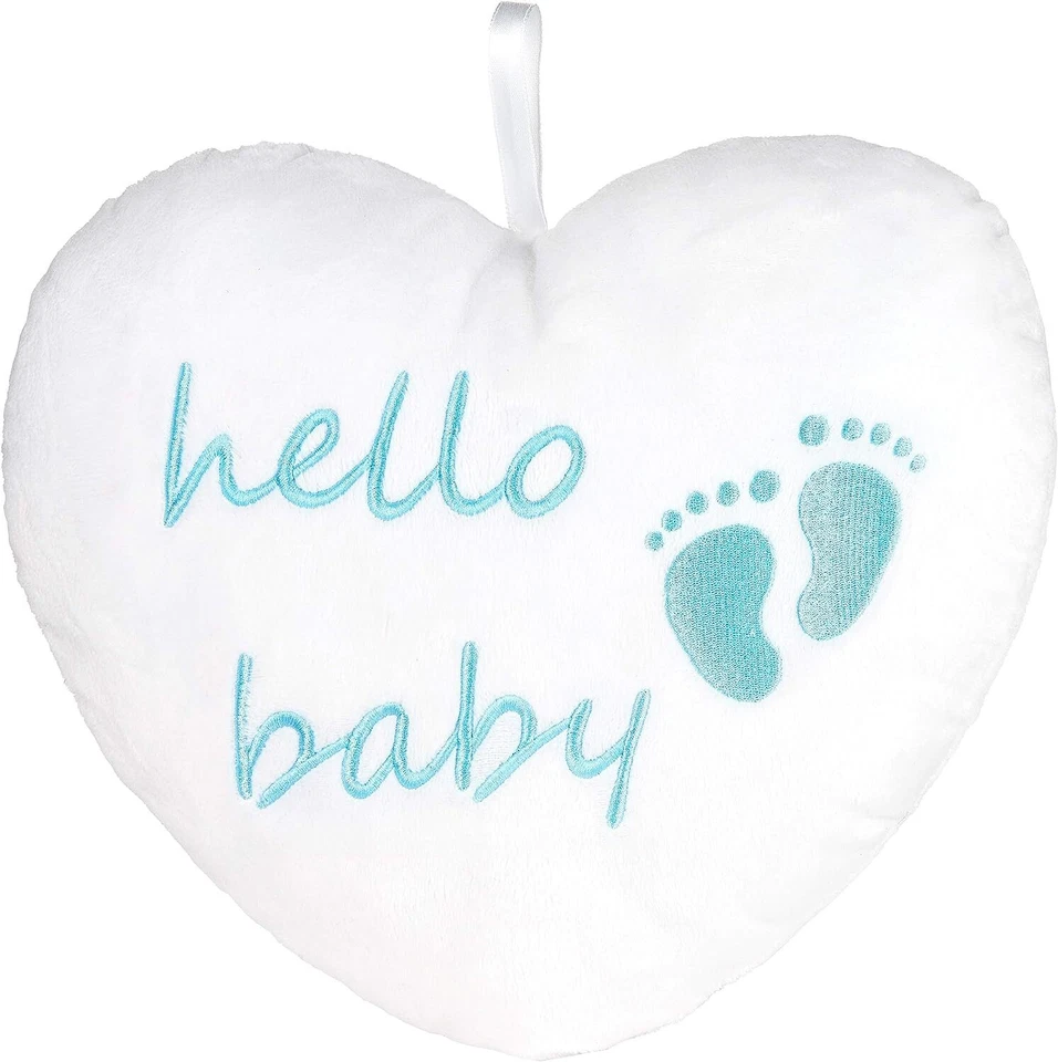 Baby Geschenke zur Geburt XXL Kuscheltier Teddybär 100 cm Braun mit Plüschherz - Bild 3 von 4