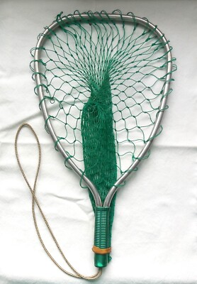 Vintage HUNT WILDE fishing net aluminum | eBay