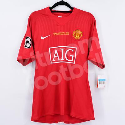 2007-08 Manchester United Final Moscow 2008 Shirt #11 GIGGS Match