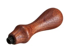 Standard-style Plain Wood Wax Seal Stamp Handle, fits all our engraved heads