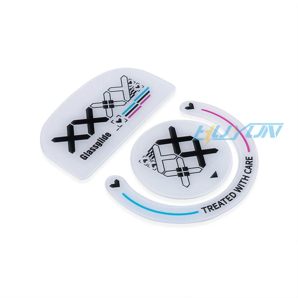 For Logitech GPRO X GPX Wireless Gaming Mouse Tempered Glass Mouse Foot Stickers - Image 4 of 4