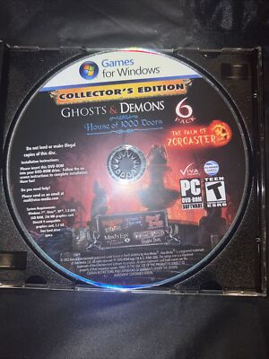NIB NEW IN BOX Ghost and Demons 6 Pack (PC)