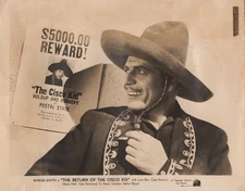 WARNER BAXTER in "The Return of The Cisco Kid" - Original Vintage Photo - 1939