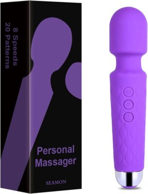Sex Toys for Women Rechargeable G-spot Clit Vibrator Dildo Massager  Adult-Purple