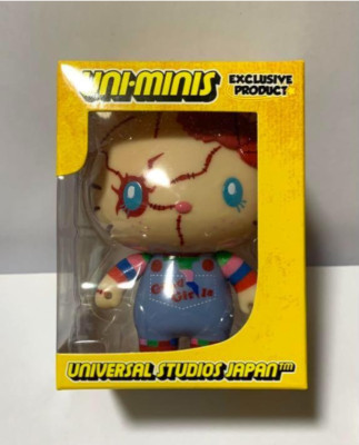 HELLO KITTY×CHUCKY  Sanrio Plush Doll USJ Limited 2018 Halloween UNI-MINIS NEW
