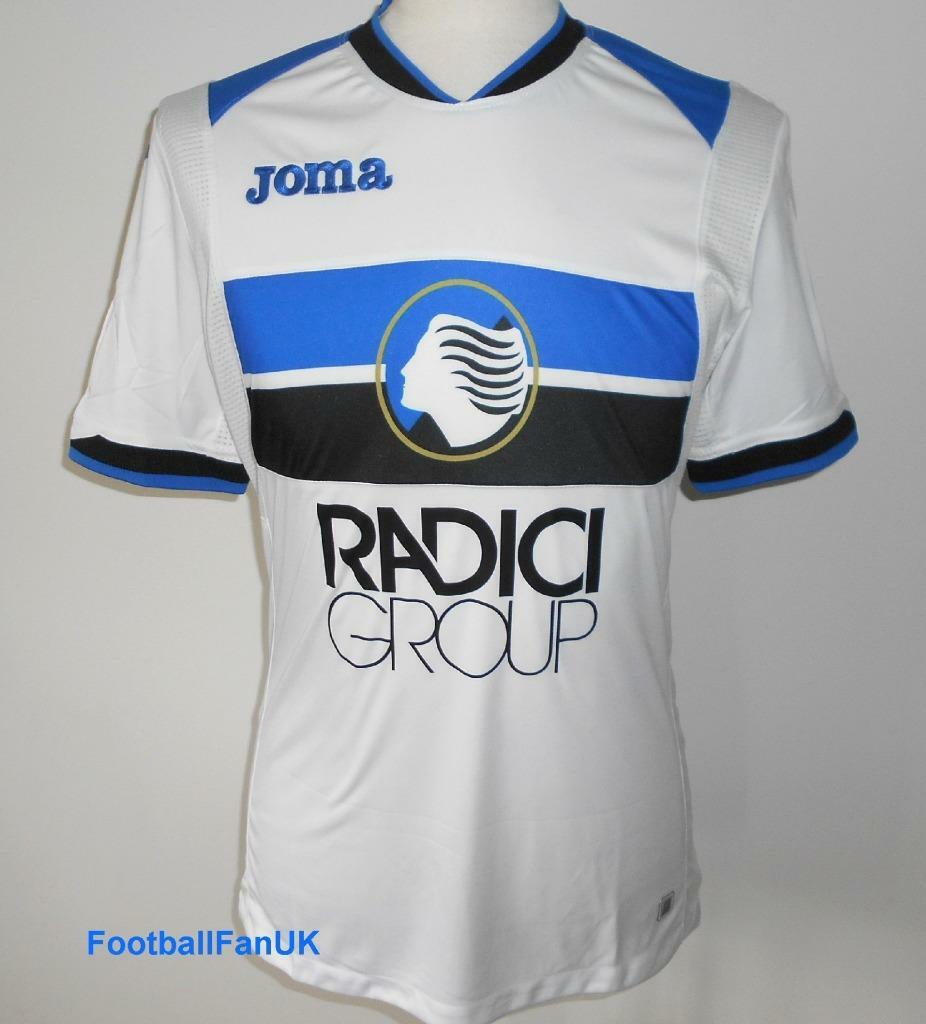 ATALANTA UFFICIALE JOMA 20182019 Away Footbtutti Shirt nuovo Soccer Jersey Maglia ATALANTA UFFICIALE JOMA 20182019 Away Footbtutti Shirt nuovo Soccer Jersey Maglia