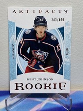 2022-23 Upper Deck ARTIFACTS Hockey KENT JOHNSON #200 ROOKIE RUBY SP 343/499