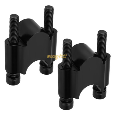 7/8'' Handlebar Risers Bar Clamp Kit 30mm Height for ATV Dirt Bike Honda Yamaha