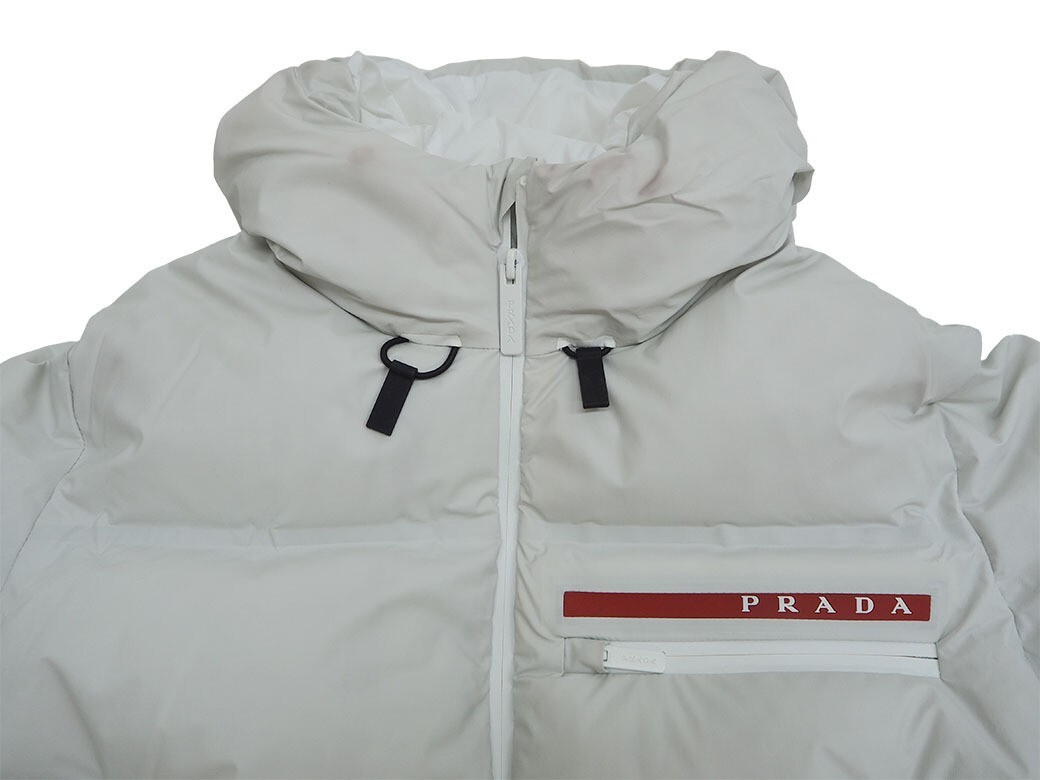 アウターその他 PRADA Women Outer 29P423S1821SX6 F0K74 WHITE PRADA Light Nylon Puffer Down Jacket White XS Short Sleeve