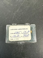 LASER DIODE LABORATORIES INC TYPE LD65 (untested)
