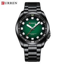 CURREN Men Quartz Watch Full Steel Business Wristwatch Brand Male Sport Watches