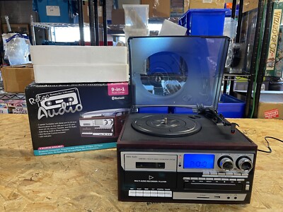 Hammacher Schlemmer Odyssey Retro Audio Any Bluetooth Music Format